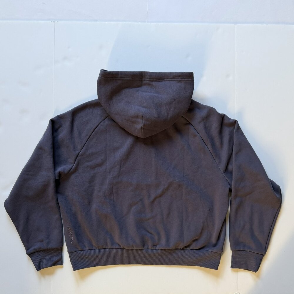 ATHLETA Forever Fleece 1/2 Zip Hoodie Size L NEW NWT Sweatshirt Twilight Purple - Picture 8 of 15